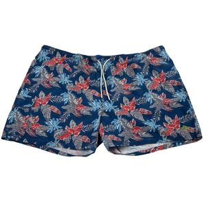Tommy Bahama‎ Mens Swim Trunks 4XLB Draw String Elastic Waist Lined Beachy